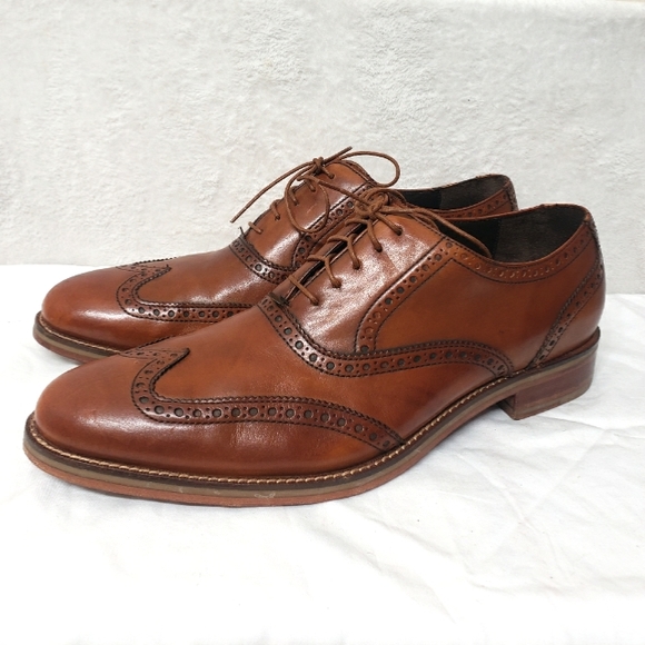 Cole Haan Other - Cole Haan  Wingtip Oxford British Tan Sz-12M NikeAir Technology